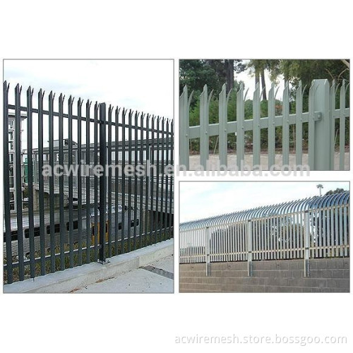 Euro palisade fence